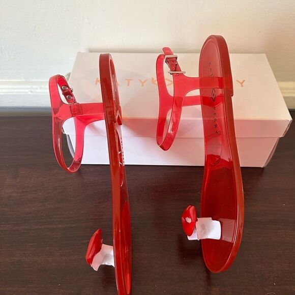 Katy Perry Geli Sandal in red size 9 , new - Picture 9 of 13